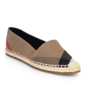 Burberry ‘Hodgeson Check Espadrilles’
